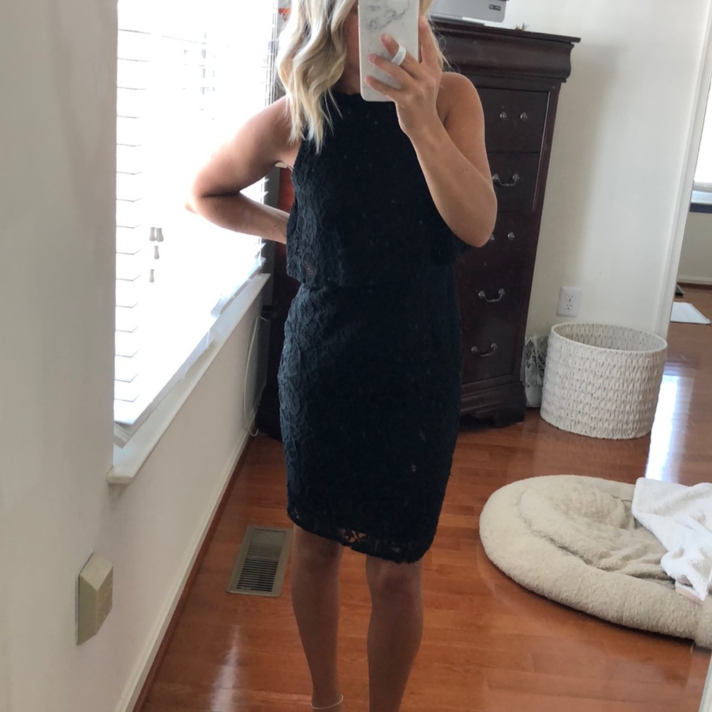 Black Lace Dress
